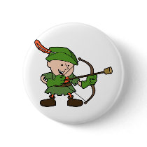 Robin Hood Pinback Buttons