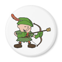 Robin Hood Refrigerator Magnet
