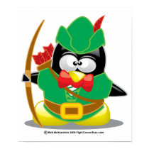 Robin Hood Penguin posters