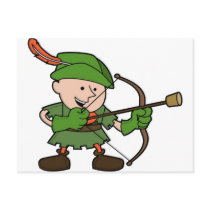 Robin Hood Post Card