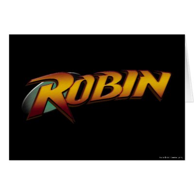 Robin Logo 2 cards
