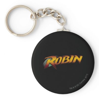 Robin Logo 2 keychains