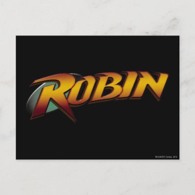 Robin Logo 2 postcards