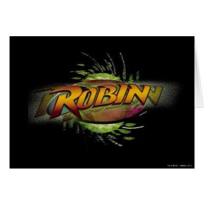 Robin Logo cards