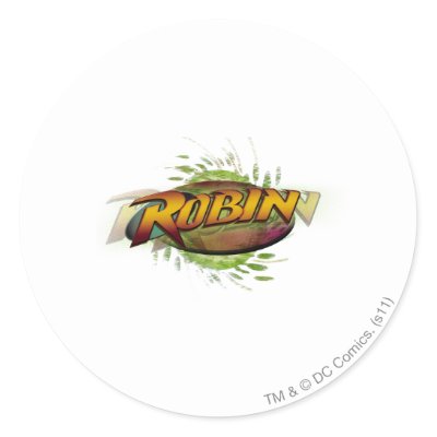Robin Logo stickers