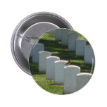 Robin on gravestone button