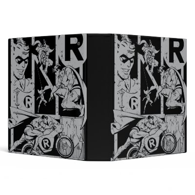 Robin - Picto Grey binders