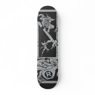 Robin - Picto Grey skateboards