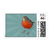 Robin Postage stamps