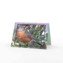 Robin Red Breast Card