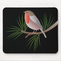 Robin Redbreast mousepads