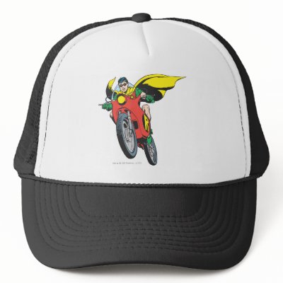 Robin Rides 2 hats