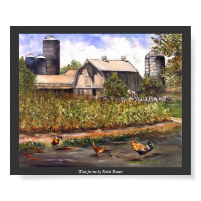 Robin Rosner Wait for Me, WAIT FOR... - Customized Poster by Robin26