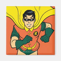 Robin Running Fridge Magnets