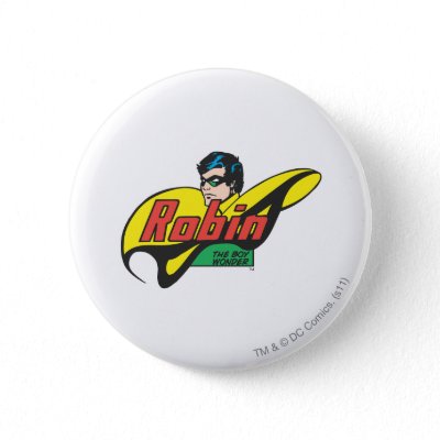 Robin The Boy Wonder buttons