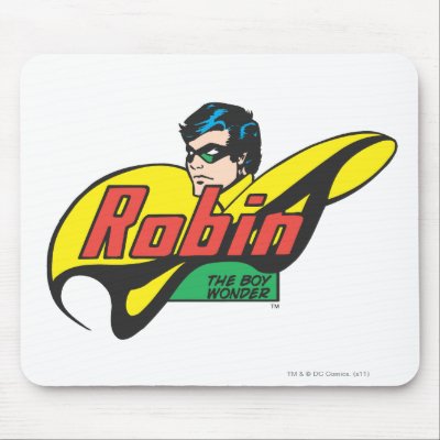 Robin The Boy Wonder mousepads