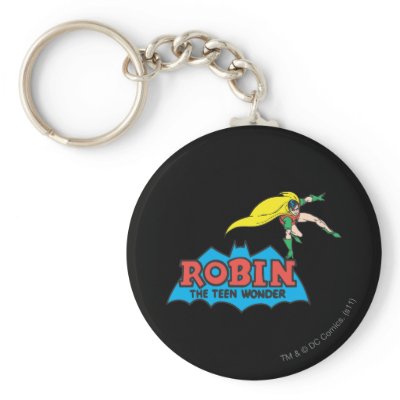 Robin The Teen Wonder keychains