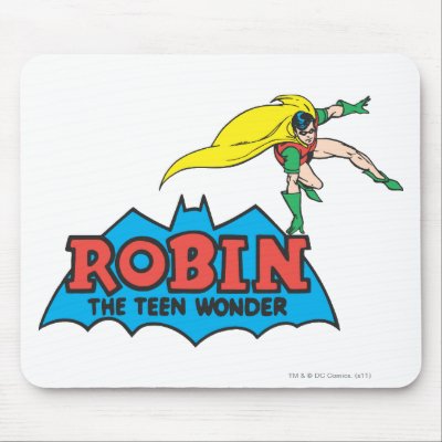 Robin The Teen Wonder mousepads