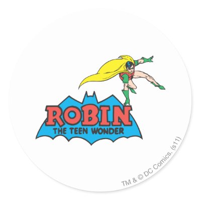Robin The Teen Wonder stickers