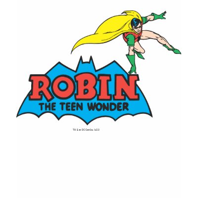 Robin The Teen Wonder t-shirts