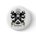 Robinson Family Crest buttons