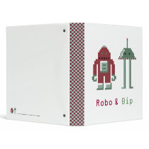 Robo & Bip 3 Ring Binders