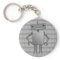Robo-Boy Keyring Keychain
