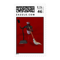 Robo Clean 2 Postage postage by MDKgraphics Robo Clean 2 Postage postage