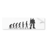 Robo-Evolution Bumper Stickers