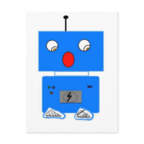 ROBO IN SHOCK postcards