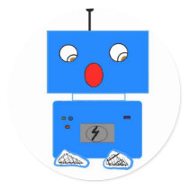 ROBO IN SHOCK stickers