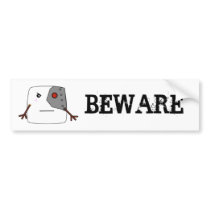 Robo Mellow Bumper Sticker