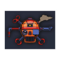 Robo Pirate II Post Card