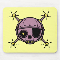 Robo Pirate mousepads