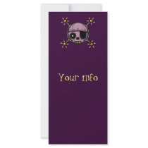 Robo Pirate Rack Card Template