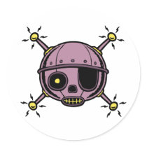 Robo Pirate stickers