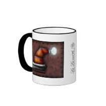 Robo-Santa Hat, mug by kasei_lee Robo-Santa Hat, mug