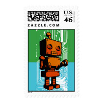 Robo-stamp by Dreamstone_24 Robo-stamp