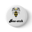 Robobee Bumble Bee Bee-otch Button