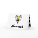Robobee Bumble Bee Bee-otch Greeting Card