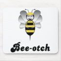 Robobee Bumble Bee Bee-otch Mousepad