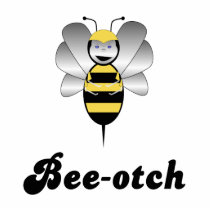 Robobee Bumble Bee Bee-otch Ornament photo sculptures
