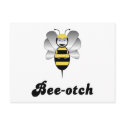 Robobee Bumble Bee Bee-otch Postcard