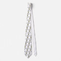 Robobee Bumble Bee Bee-otch Tiling Neck Tie