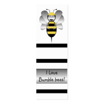 Robobee Bumble Bee Bookmark business cards