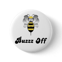 Robobee Bumble Bee Buzz Off Button