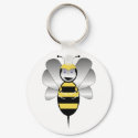 Robobee Bumble Bee Keychain