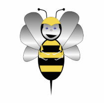 Robobee Bumble Bee Ornament photo sculptures