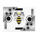 Robobee Bumble Bee Postcard