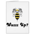 Robobee Bumble Bee Wuzz Up? Greeting Card